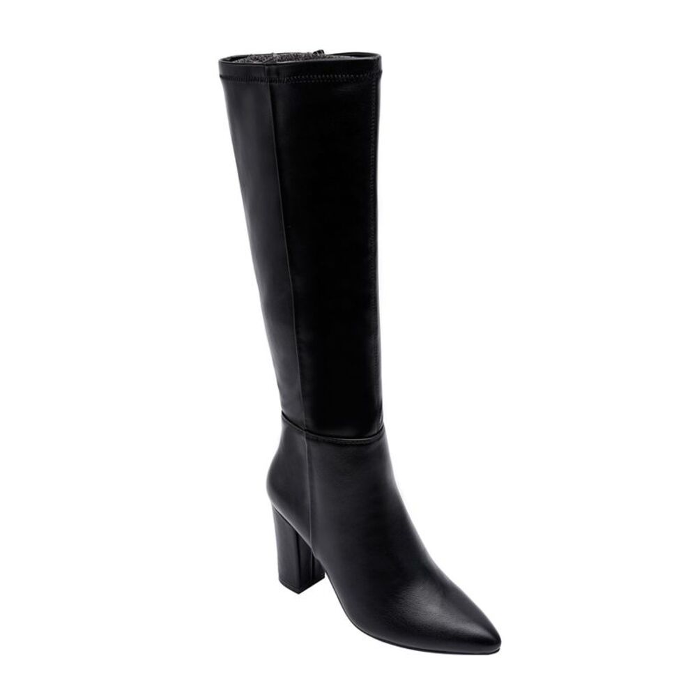 JANE AND THE SHOE Womens Black German OutShaft Circumference 15 Mabel Boots 9.5
